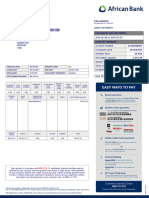 African Bank Statement
