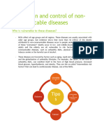 Prevention and Control of Non-Communicable Diseases