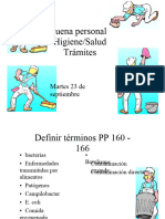 PowerPoint Sobre Seguridad y Saneamiento en La Cocina - 1