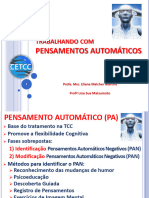 Aula - Trabalhando Com Pensamentos Automaticos