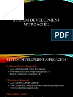 Chapter 1.2 System Development Approaches 