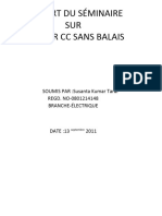 Rapport de Séminaire Sur Le Moteur À Courant Continu Sans Balais