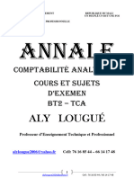 Cours Et Sujets Bt2 - Tcax-1