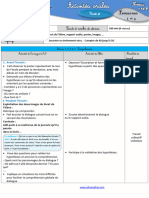 Fiche Dire Faire Et Agir Activités Orales Unité 5