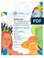 PUJCA. Pacífico Sur - de "Remanso de Paz" A La Embestida de La Guerra Posicional Dinámicas Históricas y Territoriales Del Conflicto Político, Social y Armado 1958-2016