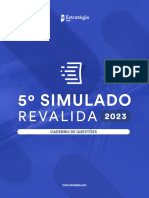 22 07 2023 5º Simulado Revalida 2023 Caderno de Questões Ajustado