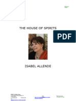 The House of The Spirits Allende