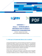 LIVRO PROF CAMILA ARAUJO Introduo Mecanica Dos Fluidos e Conceitos Fundament