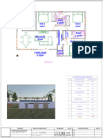 Plan Villa 4 Pieces