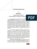 Vestido y Adorno Cristianos de Samuele Bacchiocchi