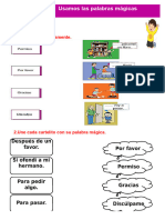 D3 A1 Ficha Ps. Usamos Las Palabras Mágicas