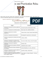 Reglas de Puntuación y Mayúsculas