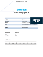 11.2 Excretion 2b Igcse - 9 1 - Edexcel Biology