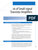 Small-Signal Transistor Amplifiers