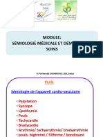 Sémiologie de L'appareil Cardio-Vasculaire