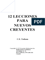 307es Doce Lecciones para Nuevos Creyentes