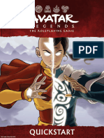 Avatar Legends The RPG Quickstart