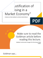 Goldman Powerpoint Lecture