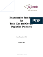 FM6340 - Toxic Gas and Oxygen Depletion Detectors