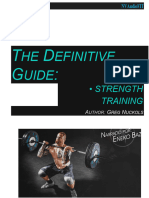 The Ultimate Guide To Strength Training