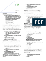 P2 - Nur 195 - Review Materials Post Test Rationale