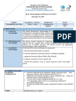 Lesson Plan in Speaking