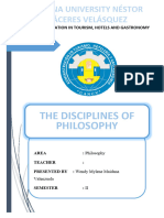 Disciplines of Philosophy