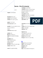 Choco Dictionary PDF