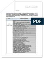 Data: Alunos Selecionados