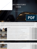 Our Creators' Code: Self Reflection Tool