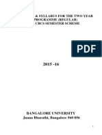 Regulations Syllabus B.ed 2 Yrs 020116