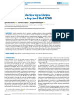 Vehicle Damage Detection Segmentation Algorithm Based On Improved Mask