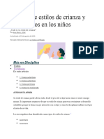 4 Tipos de Estilos de Crianza y Sus Efectos en Los Niños