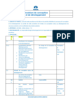 03) Procédure de Conception Et de Développement