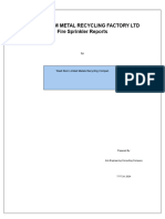 62- مصنع وادي رم لتدوير المعادن المحدودة Hydraulic Calculations