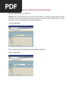 Module Pool Programming