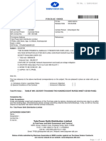 Purchase Order: Tata Power Delhi Distribution Limited