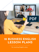 I To I 10 Business English Lesson Plans Final