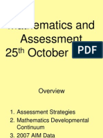 Mathematics Leadership 25-10-07