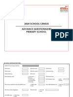 ADVANCE - Primary School Questionnaire 08.05.2024