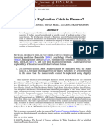 The Journal of Finance - 2023 - JENSEN - Is There A Replication Crisis in Finance