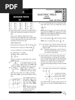 2024 - Revision Paper - 02 Answer - Electric Field