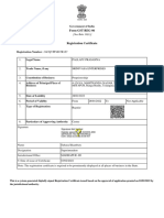 Srinivasa Enterprises GST Certificate