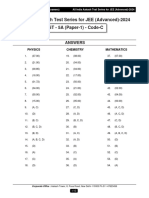 AIATS - JEE (A) 2024 - Test-5A - P-1 - (Code-C) - Ph-1 & 2 - 02-04-2023 - SOL