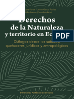 Derechos de La Naturaleza y Territorio en Ecuador