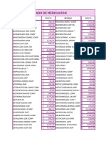 Lista MedicacioN JUNIO