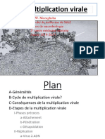 Multiplication Virale Cours de Microbiologie, 2e Année Medecine Dentaire, DR Mezaghcha