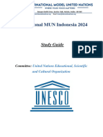 Study Guide - UNESCO - IMUN Indonesia 2024