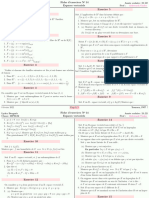 TD - Espaces Vectoriels