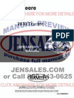 John-Deere-2030-Tractor-Operators - Manual-Sn-0-187300 2